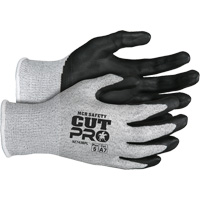Safety Cut Pro Cut Resistant Gloves, Size Large, 13 Gauge, Bi-Polymer Coated, HPPE Shell, ASTM ANSI Level A7 Seaboard Timber Mart