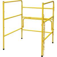 Garde-corps pour trou d'homme, Acier Seaboard Timber Mart