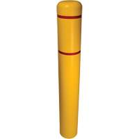Couvre-bollard, 4" dia. x 54" l, Jaune Seaboard Timber Mart