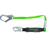 Miller&reg; HP Shock-Absorbing Lanyard, 4', Locking Rebar Hook Center, Locking Snap Hook Leg Ends, Polyester Seaboard Timber Mart