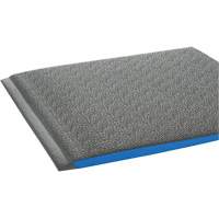 Wear-Bond Comfort-King Ergonomic Mats, Pebbled, 2' x 3' x 9/16", Grey, Vinyl Foam Seaboard Timber Mart