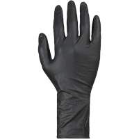 Gants jetables KeepKleen, Petit, Nitrile, 8 mils, Sans poudre, Noir Seaboard Timber Mart