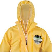 ChemMax&reg; 1 Coveralls, Polyethylene/Polypropylene, 4X-Large, Yellow Seaboard Timber Mart