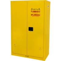 Flammable Storage Cabinet, 45 gal., 2 Door, 43" W x 65" H x 18" D Seaboard Timber Mart