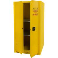 Flammable Storage Cabinet, 60 gal., 2 Door, 34" W x 65" H x 34" D Seaboard Timber Mart