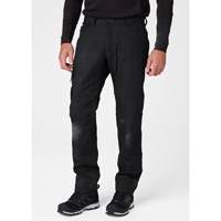 Oxford Service Pants, Poly-Cotton, Black, Size 30, 30 Inseam Seaboard Timber Mart