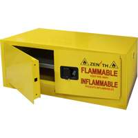 Flammable Storage Cabinet, 12 gal., 2 Door, 43" W x 18" H x 18" D Seaboard Timber Mart