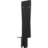 Dispenser Holder for Crowd Control Post, Black Seaboard Timber Mart