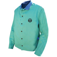 Veste de soudage Gander Brand Banox FR, Coton, Grand, Vert Seaboard Timber Mart