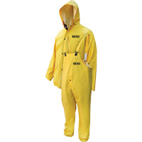 Deny 3-Piece FR Rainwear Suit, 5X-Large, Yellow Seaboard Timber Mart
