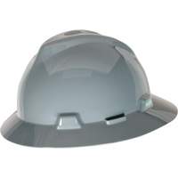 Casque de s&eacute;curit&eacute; &agrave; fente et bordure compl&egrave;te V-Gard, Suspension &agrave; douille, Non ventil&eacute; Seaboard Timber Mart