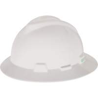 Casque de s&eacute;curit&eacute; &agrave; fente et bordure compl&egrave;te V-Gard, Suspension &agrave; douille, Non ventil&eacute; Seaboard Timber Mart