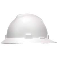 Casque de s&eacute;curit&eacute; &agrave; bordure compl&egrave;te Hydro Dip V-Gard, R&eacute;pond aux normes CSA type 1, Suspension Rochet, Non ventil&eacute; Seaboard Timber Mart