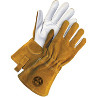 Gants de soudage &agrave; l'arc TIG, Cuir fleur de ch&egrave;vre, Taille T-Grand Seaboard Timber Mart