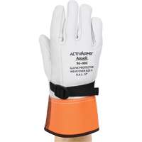 96-003 High Voltage Leather Protector Gloves, Size 8, 12" L Seaboard Timber Mart