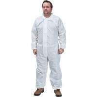 Premium Coveralls, Small, White, Microporous Seaboard Timber Mart