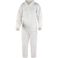 Premium Coveralls, 2X-Large, White, Microporous Seaboard Timber Mart