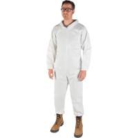 Premium Coveralls, 2X-Large, White, Microporous Seaboard Timber Mart