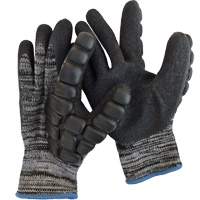 Anti-Impact Coated Hammer Gloves, 8/Medium, Synthetic Palm, Elastic Cuff Seaboard Timber Mart