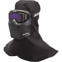 Rebel ADF Welding Mask, 3.5" L x 1.3" W View Area, 3/5-12 Shade Range, Black Seaboard Timber Mart