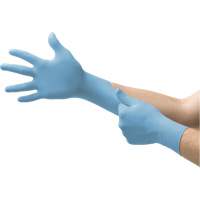 Gants jetables N20, Petit, Nitrile, 4,7 mils, Sans poudre, Bleu Seaboard Timber Mart