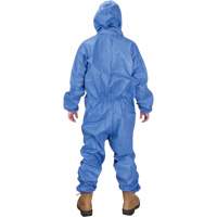 Hooded Coveralls, Medium, Blue, SMS Seaboard Timber Mart