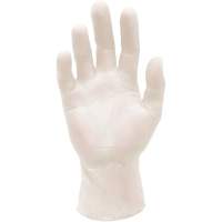 Synthetic Stretch Medical Examination Gloves, Large, Vinyl, 5-mil, Powder-Free, White, Class 2 Seaboard Timber Mart