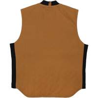 WV04 Moto Vest, Men's, Small, Brown Seaboard Timber Mart