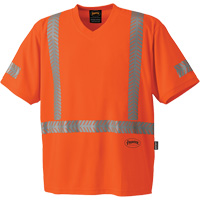 6900 T-shirt de protection contre les rayons UV CoolPass, 2T-Grand, Orange haute visibilit&eacute; Seaboard Timber Mart