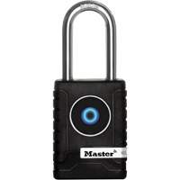 Cadenas Bluetooth pour l'ext&eacute;rieur, Thermoplastique, Largeur de 2-7/32", Pile incluse Seaboard Timber Mart