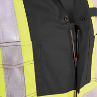 7702BK FR-Tech&reg; 88/12 FR Arc Rated Coveralls, Size 36, Black, 9.7 cal/cm² Seaboard Timber Mart