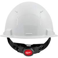 Casque de s&eacute;curit&eacute; &agrave; bordure avant, R&eacute;pond aux normes CSA type 1, Suspension Rochet, Ventil&eacute; Seaboard Timber Mart