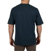 Heavy-Duty Pocket T-Shirt, Men's, Small, Blue Seaboard Timber Mart