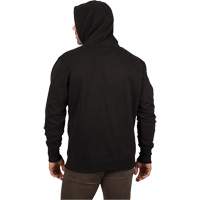 Heavy-Duty Pullover Hoodie, Men's, Small, Black Seaboard Timber Mart