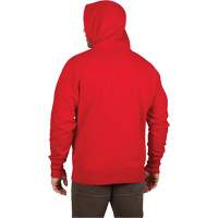 Heavy-Duty Pullover Hoodie, Men's, Small, Red Seaboard Timber Mart