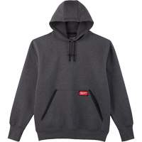 Heavy-Duty Pullover Hoodie, Men's, Small, Grey Seaboard Timber Mart