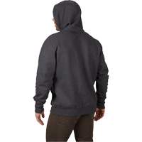 Heavy-Duty Pullover Hoodie, Men's, Small, Grey Seaboard Timber Mart