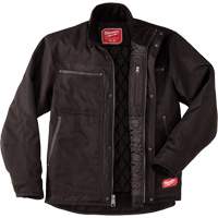 Blouson classique GridIron, Hommes, Petit, Noir Seaboard Timber Mart