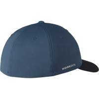 Workskin Fitted Hat, Blue, Poly-Cotton Seaboard Timber Mart