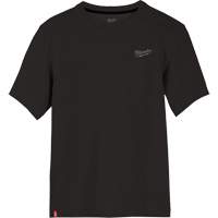Hybrid Work Tee Shirt, Men's, Small, Black Seaboard Timber Mart