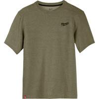 Hybrid Work Tee Shirt, Men's, Small, Green Seaboard Timber Mart