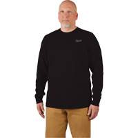 Hybrid Work Tee Shirt, Men's, Small, Black Seaboard Timber Mart