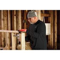 Hybrid Work Tee Shirt, Men's, Small, Black Seaboard Timber Mart