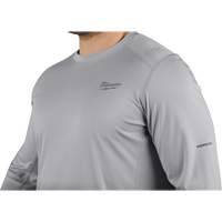 Workskin Lightweight Shirt, Men's, Small, Grey Seaboard Timber Mart