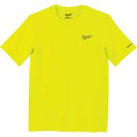 Workskin Lightweight High Visibility Shirt, Men's, Small, Yellow Seaboard Timber Mart