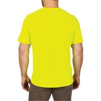 Workskin Lightweight High Visibility Shirt, Men's, Small, Yellow Seaboard Timber Mart