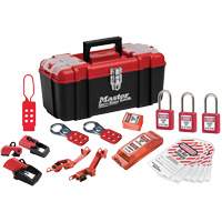 Basic Lockout Kit with Zenex Thermoplastic Locks, Electrical Kit, 20 Components Seaboard Timber Mart
