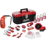 Premier Lockout Kit with Zenex Thermoplastic Locks, Electrical Kit, 21 Components Seaboard Timber Mart