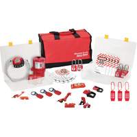Premier Lockout Kit with Zenex Thermoplastic Locks, Electrical Kit, 27 Components Seaboard Timber Mart