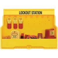 Premier Electrical Lockout Station, None Padlocks, 16 Padlock Capacity, Padlocks Not Included Seaboard Timber Mart
